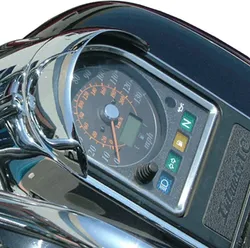 National Cycle Chrome Speedometer Cowl Cover