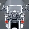 National Cycle Spotlight Light Bar Chrome w Turn Signals DOT EC Approved