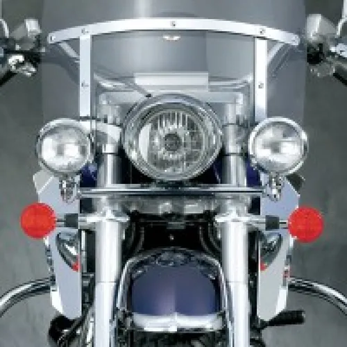 National Cycle Spotlight Light Bar Chrome DOT EC Approved