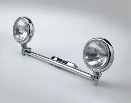 National Cycle Spotlight Light Bar Chrome DOT EC Approved