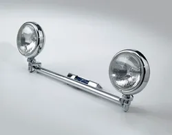 National Cycle Spotlight Light Bar Chrome DOT EC Approved