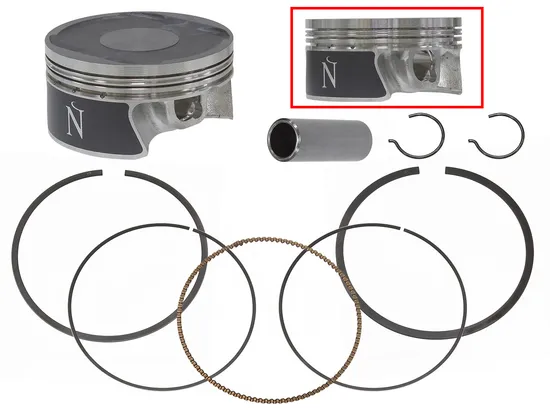 Namura Piston Kit 93.968 +.01 Over STD Compression