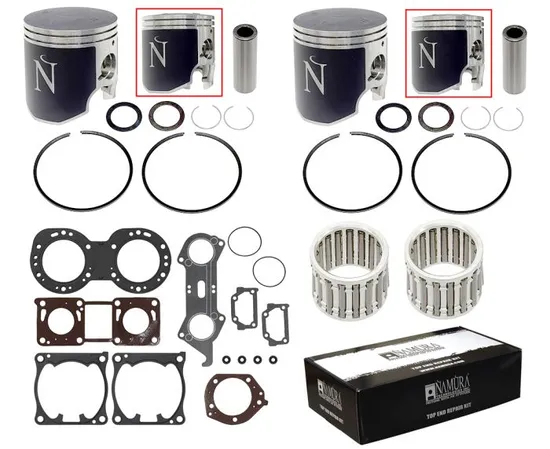 Namura Top End Piston Rebuild Kit 80.40mm +.5 OB