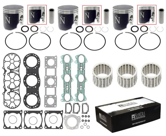 Namura Top End Piston Rebuild Kit 80.40mm +.5 OB