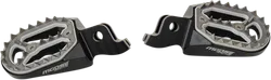 Moose Black Aluminum Qualifier Footpeg Pair