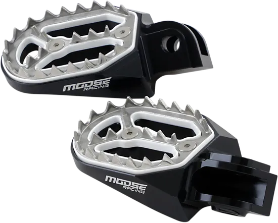 Moose Black Aluminum Qualifier Footpegs For Beta