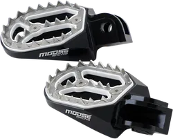 Moose Black Aluminum Qualifier Footpegs For Beta