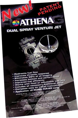 Athena Carburetor Carb Jet Kit Dual Spray