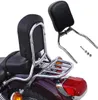 National Cycle Paladin Chrome Back Rest Sissy Bar Comfort Pad
