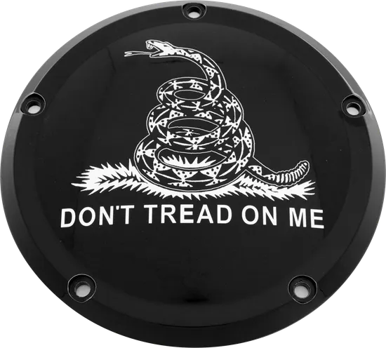 CE Black Billet Dont Tread Derby Cover