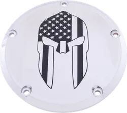 CE Billet Chrome Spartan Derby Cover