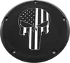 CE Black Billet Punisher Derby Cover