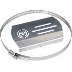 Moose Aluminum Universal Bike Heat Shield 3x6in