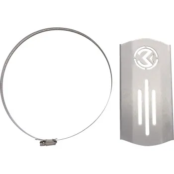 Moose Aluminum Universal Bike Heat Shield 3.5x8in