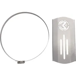 Moose Aluminum Universal Bike Heat Shield 3.5x8in