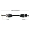 Tytaneum Heavy Duty Axle Front Left or Right