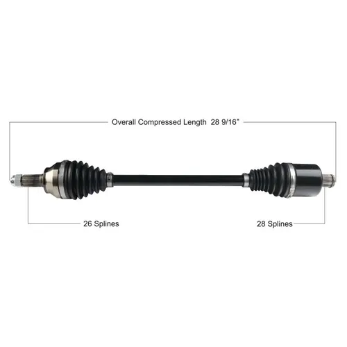 Tytaneum Heavy Duty Axle Rear Left Right