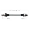 Tytaneum Heavy Duty Axle Rear Left Right