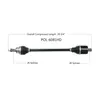 Tytaneum Heavy Duty Axle Rear Left or Right