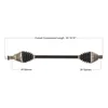 Tytaneum Heavy Duty Rear Left or Right CV Axle