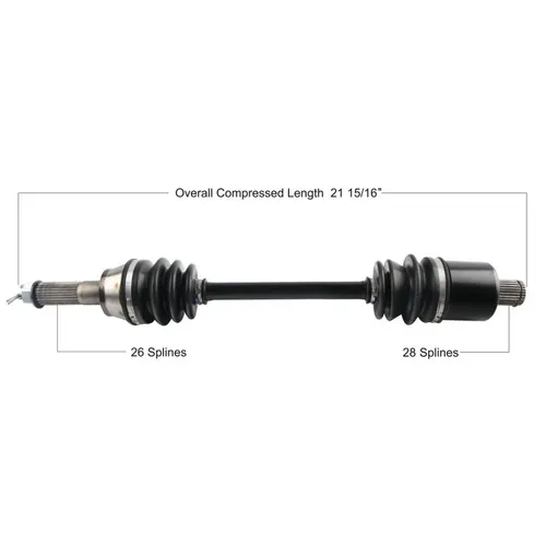 Tytaneum Replacement CV Axle Rear Left or Right