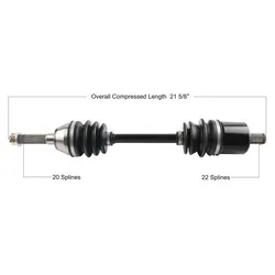 Tytaneum Replacement CV Axle Front Right or Left