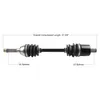 Tytaneum Replacement CV Axle Front Right or Left