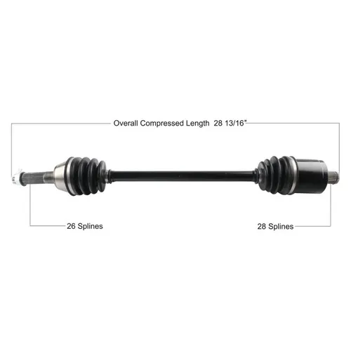 Tytaneum Replacement CV Axle Rear Left or Right