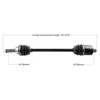Tytaneum Replacement CV Axle Rear Left or Right