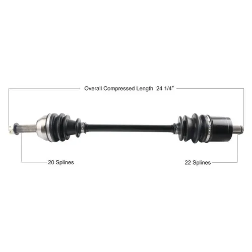 Tytaneum Replacement CV Axle Front Right or Left