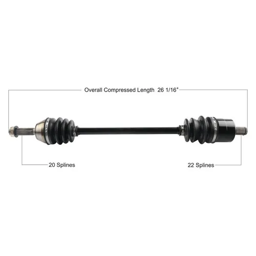 Tytaneum Replacement CV Axle Front Right or Left