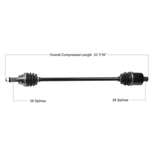 Tytaneum Replacement CV Axle Front Right or Left