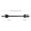 Tytaneum Replacement CV Axle Rear Left or Right