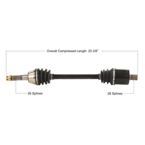 Tytaneum Rear Left or Right Replacement CV Axle