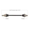Tytaneum Rear Left or Right Replacement CV Axle
