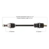 Tytaneum Front Left or Right Replacement CV Axle