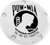 CE Chrome Billet Pow Mia Derby Cover