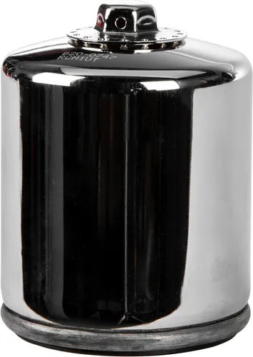 Harddrive Chrome HD Oil Filter w Hex