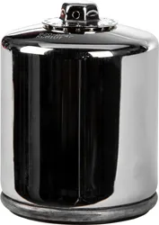 Harddrive Chrome HD Oil Filter w Hex