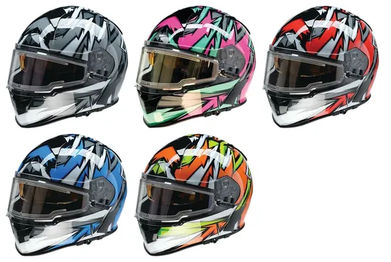Z1R Adult Warrant Neuron Helmet Full Face | XS S M L XL 2XL | Gray White Pink Teal Red Black Blue Orange Green