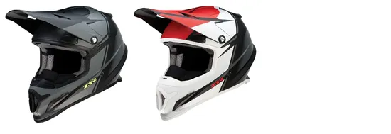 Z1R Adult Rise Cambio Helmet Snow | XS S M L XL 2XL 3XL 4XL | Black Hi Viz Red White