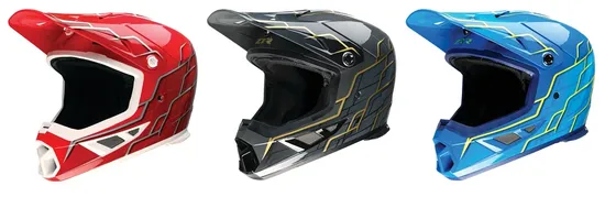 Z1R Adult Rise 2.0 Hyacinth Helmet MX | XS S M L XL 2XL | Red Silver Black Gold Teal Yellow