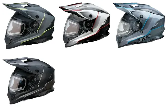 Z1R Adult Range Bladestorm Helmet Full Face | XS S M L XL 2XL | Black Hi Viz Yellow White Red Gray Blue