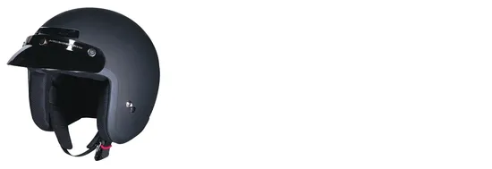 Z1R Adult Matte Jimmy Helmet Open Face | 2XS XS S M L XL 2XL 3XL | Black 1