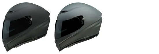 Z1R Adult Jackal Smoke Helmet Full Face | XS S M L XL 2XL 3XL | Black Gray