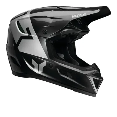 Thor Adult Reflex Sport Rogue Mipsa Helmet MX | XS S M L XL 2XL | Gray Silver 1