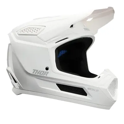 Thor Adult Fleet Whiteout Helmet MX | XS S M L XL 2XL | White 1