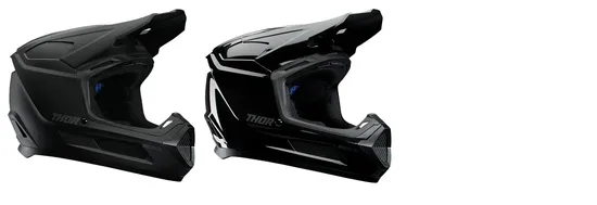 Thor Youth Youth Fleet Blackout Helmet MX | S M L | Black Satin Black 1