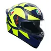 AGV Adult K1 S Soleluna 2018 Helmet Full Face | S L XL | Blue Yellow