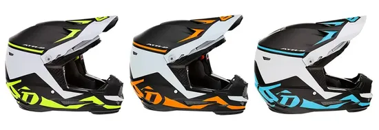 6D Helmets Youth ATR-2Y Drive Helmet MX S M L XL Black White Yellow Orange